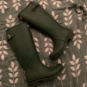 Green Hunter Boots